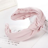 New Solid Color Cross Cloth Wide Headband Nhhv139939 main image 11