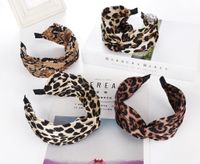 New Simple Leopard Snake Pattern Wide Headband Nhhv139960 main image 6