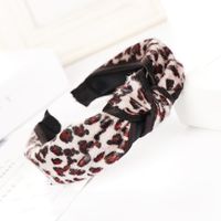 Cute Leopard Wave Point Wide Headband Multicolor Nhhv139965 main image 3