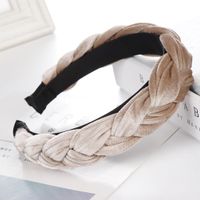Fashion Flannel Tweezers Wide-brimmed Headband Multicolor Nhhv139977 main image 17