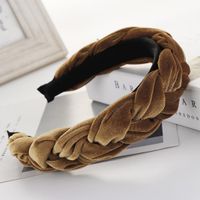 Fashion Flannel Tweezers Wide-brimmed Headband Multicolor Nhhv139977 main image 12
