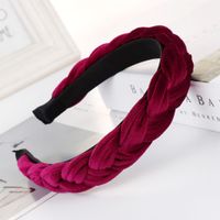 Fashion Flannel Tweezers Wide-brimmed Headband Multicolor Nhhv139977 main image 5