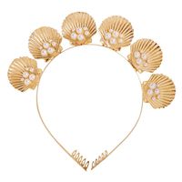 Creative Seaside Holiday Shell Alloy Headband Nhmd139762 sku image 2