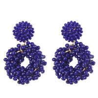 Fashion Imitated Crystal Rice Beads National Wind Earrings Nhjj139814 sku image 2