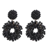 Fashion Imitated Crystal Rice Beads National Wind Earrings Nhjj139814 sku image 3