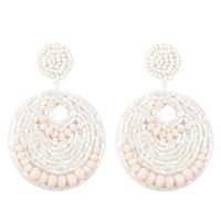 Fashion Geometric Imitated Crystal Rice Beads National Wind Earrings Nhjj139827 sku image 5