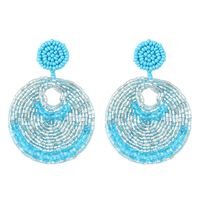 Fashion Geometric Imitated Crystal Rice Beads National Wind Earrings Nhjj139827 sku image 6