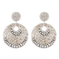 Fashion Geometric Imitated Crystal Rice Beads National Wind Earrings Nhjj139827 sku image 8