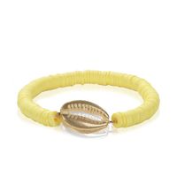 Europäische Und Amerikanische Essigsäure Ring String Armband Mode Sommer Legierung Muschel Farbe Armband Hand Gewebt Frauen sku image 2