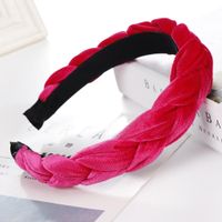 Fashion Flannel Tweezers Wide-brimmed Headband Multicolor Nhhv139977 sku image 1