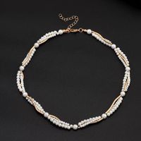 Creative Beads Alloy Necklace Nhnz140046 main image 4