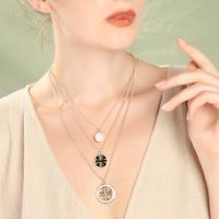 Europäische Und Amerikanische Mode Diamant Schlüsselbein Kette Trend All-match Perle Halskette Frauen Neue Mehr Schicht Ige Kreis Halskette X981572 main image 1