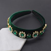 2019 Nouveau Baroque Plein Diamant Perle Rétro Bandeau De Mode Rue Tir Voyage Accessoires Cheveux Nuptiale En Gros main image 7