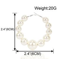 Fashion Big Circle Beads Earrings Nhct140193 main image 6