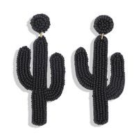 Fashion Simple Cactus Rice Beads Earrings Nhjq140218 main image 6
