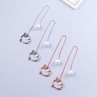 Fashion Temperament Trend Hollow Piglet Earrings Nhqd140222 main image 3