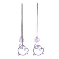 Fashion Temperament Trend Hollow Piglet Earrings Nhqd140222 main image 6