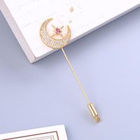 Europäischer Und Amerikanischer Trend All-match-pin-accessoires, Einfache Xingyue-diamant Kleidung Für Frauen, Neues Temperament, Netto-promi-brosche Mt9820 main image 1