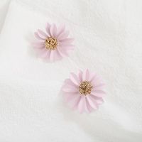 Kleine Frische Chrysanthemen Blumen Ohrringe Koreanische Einfache Ohrringe Ein Temperament Ohrringe Frauen Fabrik Direkt Vertrieb main image 8