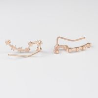 Européen Et Américain Bijoux Grande Ourse Sept Étoiles Boucles D'oreilles Pentagramme Xingx Étoiles Boucles D'oreilles Ornement Boucles D'oreilles En Gros main image 6