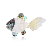 Womens Animal Shell Alloy Brooches Nhdr141148 main image 2
