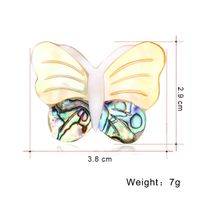 Shell Material High-grade Butterfly Brooch Pin Nhdr141166 main image 6