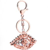 Stylish Minimalist Rhinestone Key Pendant Nhmm141189 main image 3