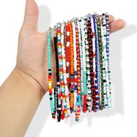 Fashion Wild Hit Color Rice Beads Handmade Choker Nhct151240 main image 5