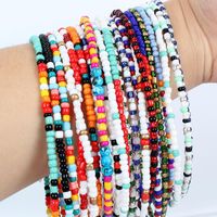 Handmade Wild Color Rice Beads Necklace Nhct151250 main image 4