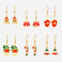 Fashion Christmas Gloves Christmas Gift Long Earrings Nhxs151262 main image 6