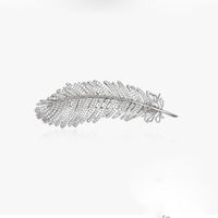 Fashionable Rhinestone Feather Hair Accessories Nhnt151300 main image 6