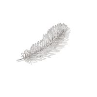 Fashionable Rhinestone Feather Hair Accessories Nhnt151300 main image 1