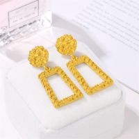 Fashion Geometric Plating Alloy No Inlaid Earrings Ear Studs main image 5