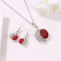 Peacock-studded Multicolor Gemstone Necklace Earrings Set Nhdp151434 main image 6