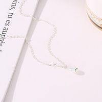 Fashion Plated Drop-shaped Necklace Earrings Ring Bracelet Set Nhdp151435 main image 11