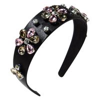 New Baroque Luxury Full Diamond Headband Nhln151477 main image 4