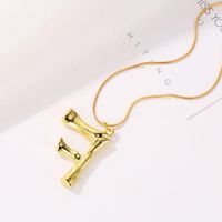26 English Letter Alloy Necklace Nhdp151515 main image 5
