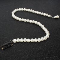 Temperament Imitation Pearl Tassel Hair Accessories Nhct151404 sku image 1