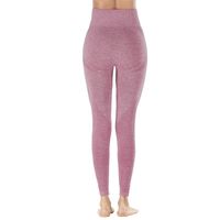 New Hip Yoga Pants Seamless Jacquard High Waist Leggings Nhma151773 main image 4