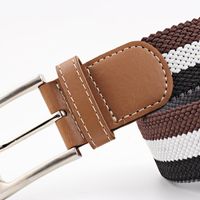 Colorful Canvas Woven Metal Pin Buckle Belt Nhpo151789 main image 18