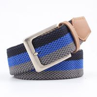 Colorful Canvas Woven Metal Pin Buckle Belt Nhpo151789 main image 16