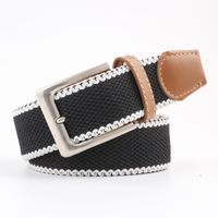 Colorful Canvas Woven Metal Pin Buckle Belt Nhpo151789 main image 10