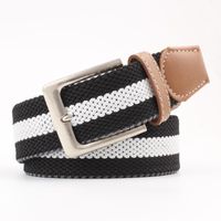 Colorful Canvas Woven Metal Pin Buckle Belt Nhpo151789 main image 7