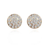 Fashion Full Diamond Round Stud Earrings Nhpf151877 main image 6
