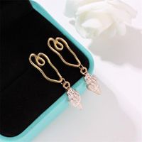 New Asian Gold Color Conch Earrings Nhdp151933 main image 6
