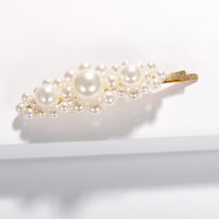 Fashion Paint Pearl Hair Clip Nhjq151970 main image 4