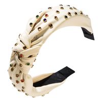 Star Street, Wind, Hand, Hot Drilling, Color Diamond, Knotted, Wide-brimmed Headband Nhln152118 main image 8