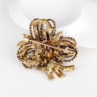 Korean Version Of The Fireworks Alloy Artificial Gemstone Brooch Needle Nhdr152138 main image 6