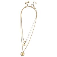 Temperament Wild Three-layer Star Clavicle Chain Alloy Necklace Nhll152191 main image 3