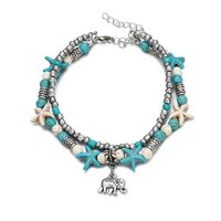 Fashion Geometric Alloy Plating No Inlaid Women's Anklet sku image 6